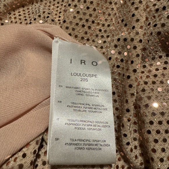 IRO LOU LOU DRESS BLUSH PINK - Picture 8 of 10